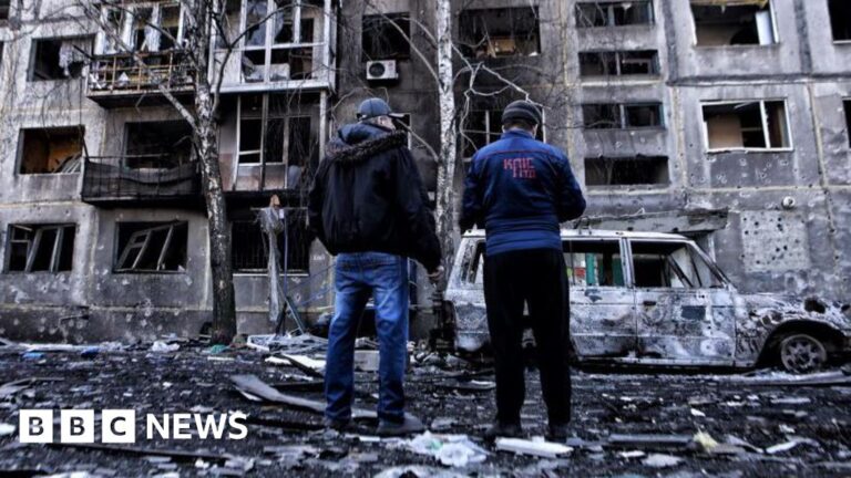 Read more about the article Ukraine says Russian strikes kill at least 25