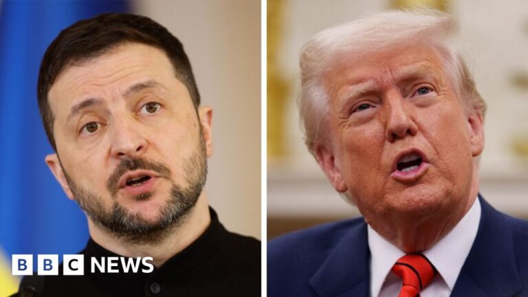 Read more about the article Zelensky says lasting peace achievable this year after he and Trump hail ‘positive’ call