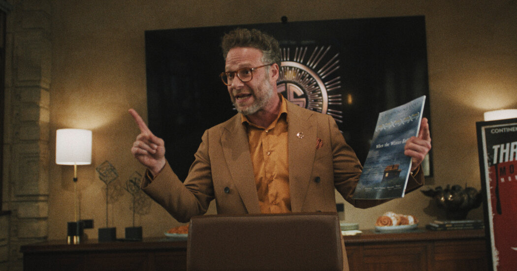 You are currently viewing In “The Studio” Seth Rogen Is Dressed Up as a Long Gone Studio Mogul
