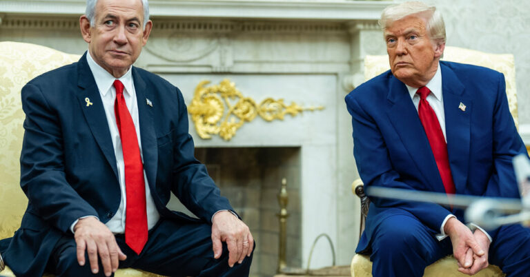 Read more about the article Netanyahu Sticks By Trump’s Brazen Proposal for Gazans to Leave