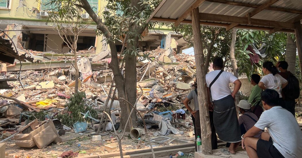 Read more about the article Senators Denounce Trump Administration’s Response to Myanmar Quake