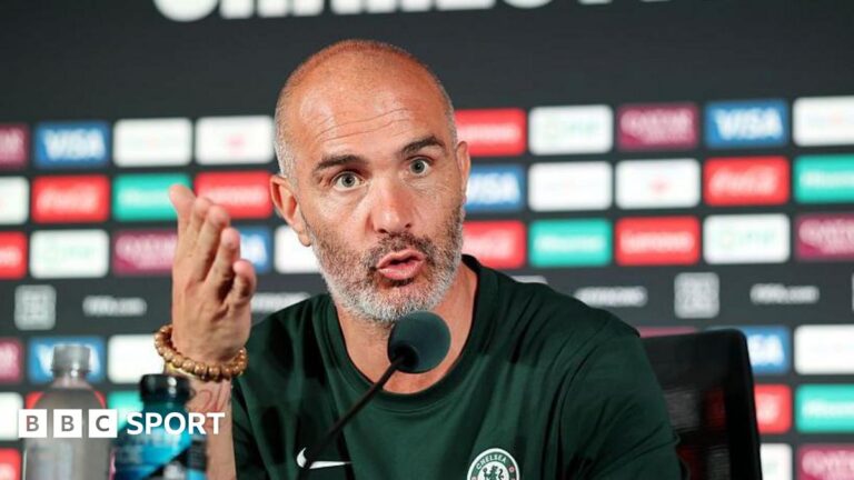 Read more about the article Club World Cup: Chelsea manager Enzo Maresca questions US hosting tournament