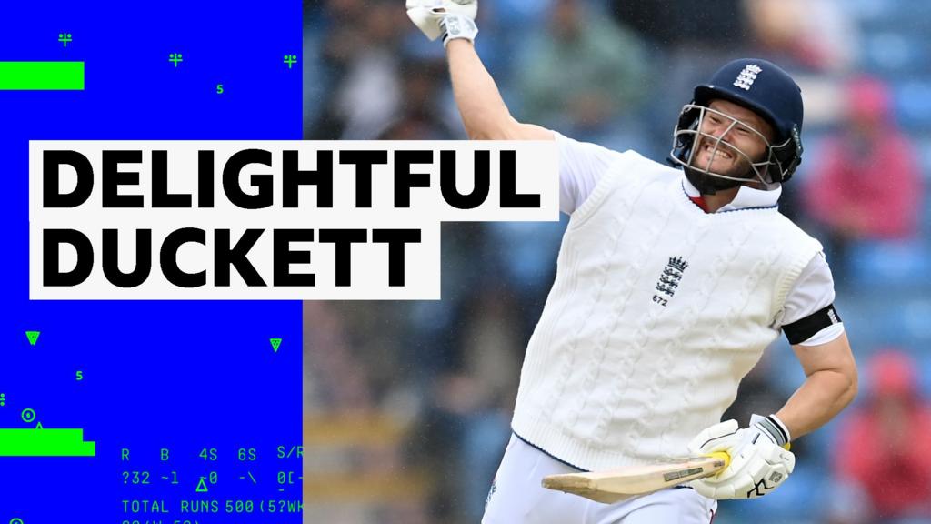 You are currently viewing England vs India first Test: Ben Duckett hits century at Headingley