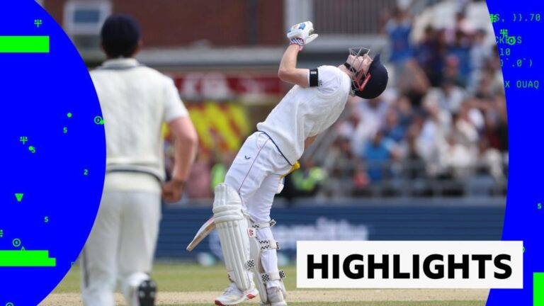 Read more about the article England vs India first test: day three highlights