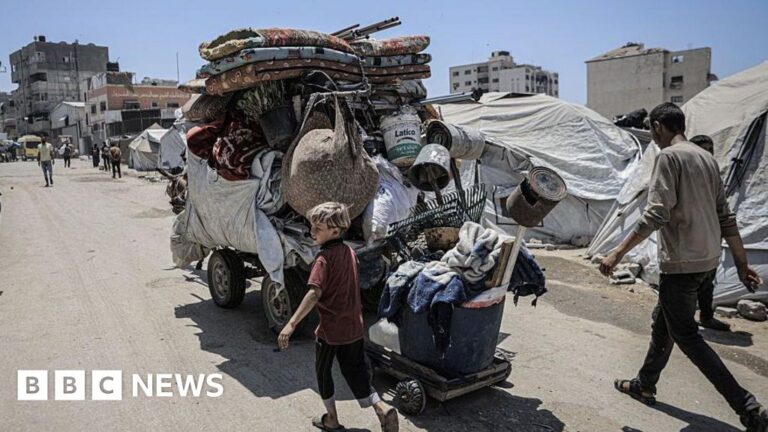 Read more about the article Israel orders evacuations in northern Gaza as Trump pushes for ceasefire