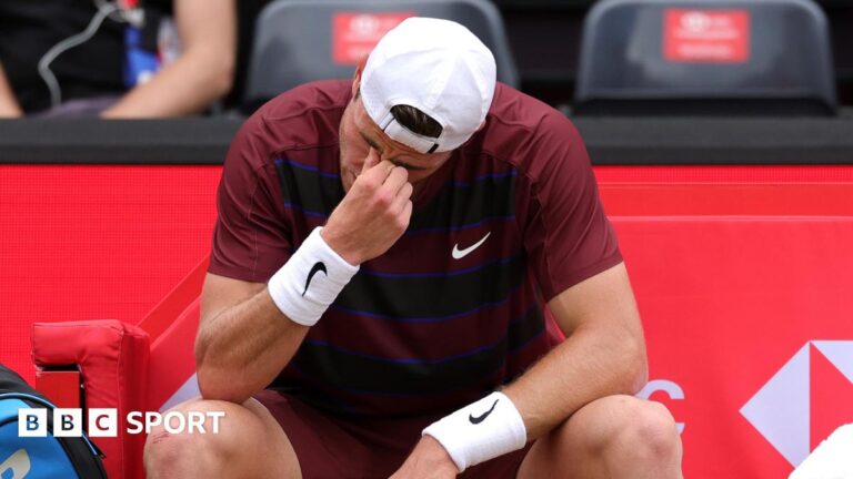 Read more about the article Queen’s 2025: Jack Draper beaten in semi-finals by Jiri Lehecka
