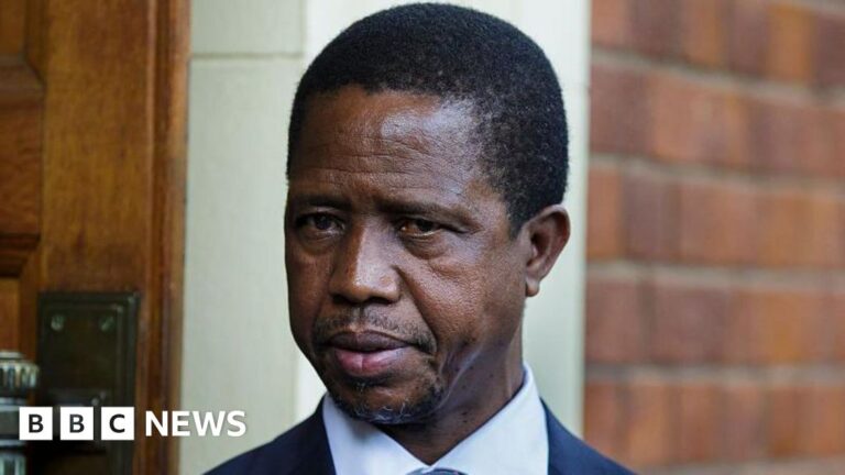 Read more about the article Zambian ex-president’s burial in doubt after Hakainde Hichilema cancels mourning