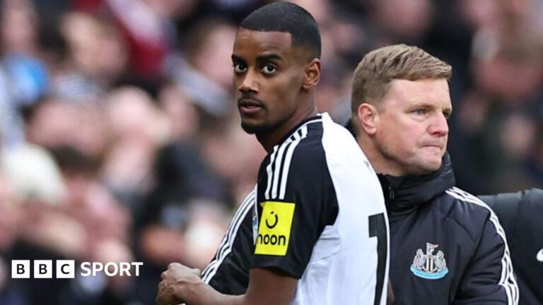 Read more about the article Alexander Isak: Newcastle boss Eddie Howe on striker’s future
