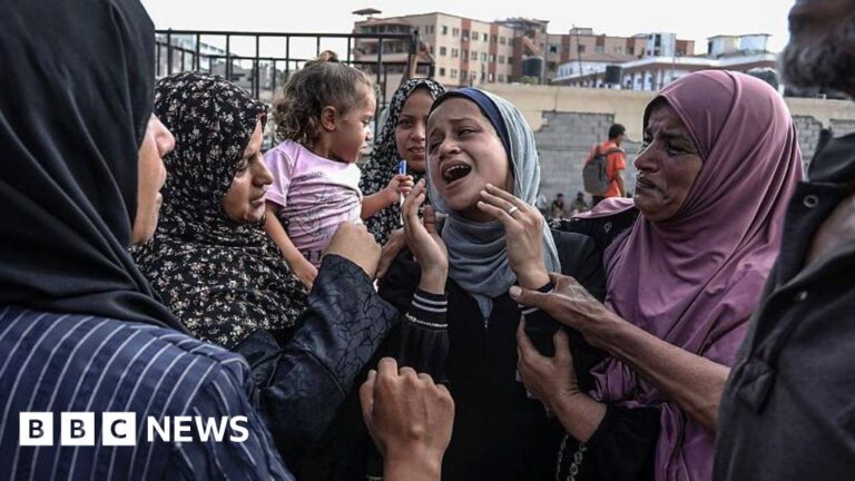 Read more about the article Dozens killed by Israeli gunfire near aid distribution sites, Hamas-run ministry says