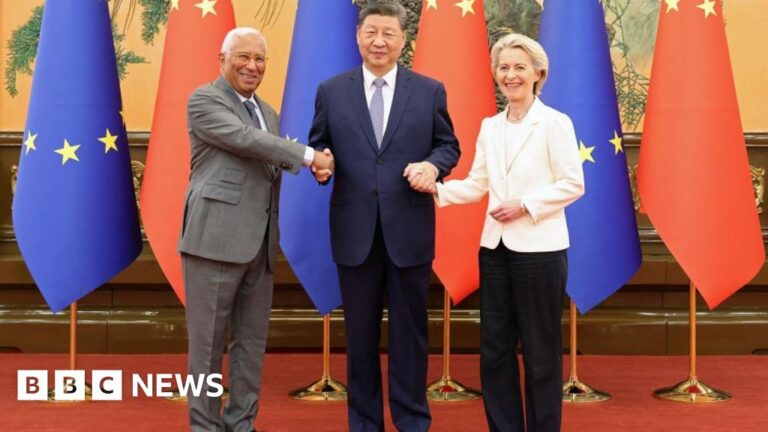 Read more about the article EU chief says ties with China at ‘inflection point’