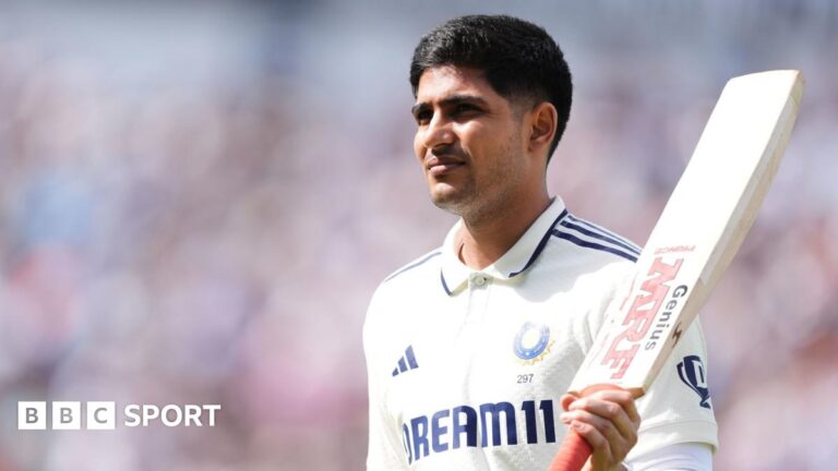 Read more about the article England vs India: Shubman Gill hits 267 before wickets give tourists control
