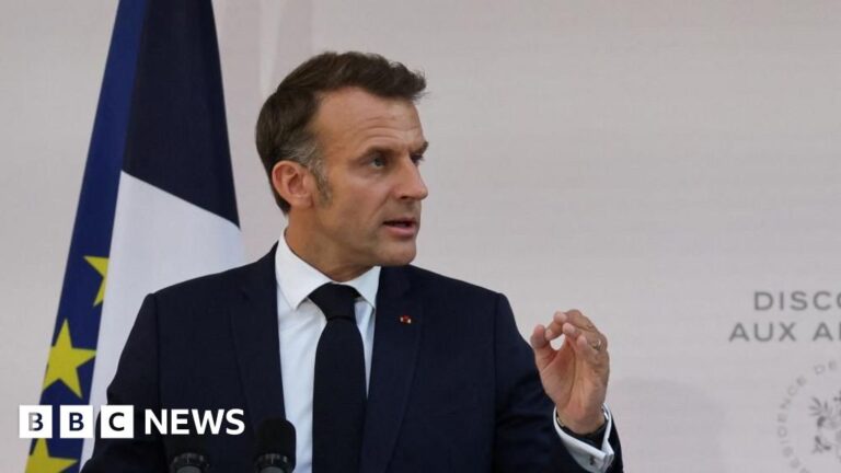 Read more about the article Europe’s freedom faces greatest ‘threat’ since WW2, says Macron