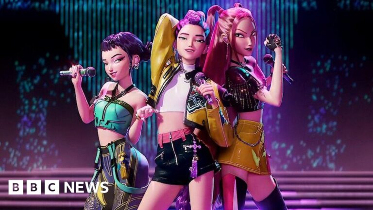Read more about the article Fictional K-pop bands beat BTS and Blackpink in US charts