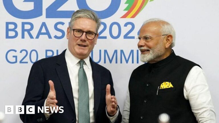 Read more about the article Modi and Starmer to sign ‘landmark’ agreement