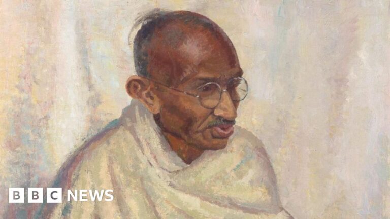 Read more about the article Oil portrait of Indian independence leader sold for more than $200,000