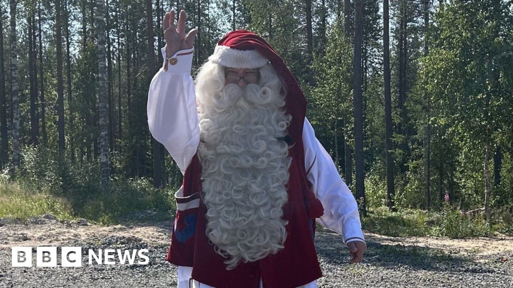 Santa feels the heat as Lapland buckles under record-breaking heatwave