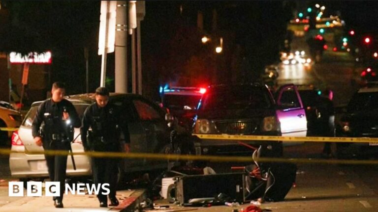 Read more about the article Several critically injured after vehicle driven into crowd