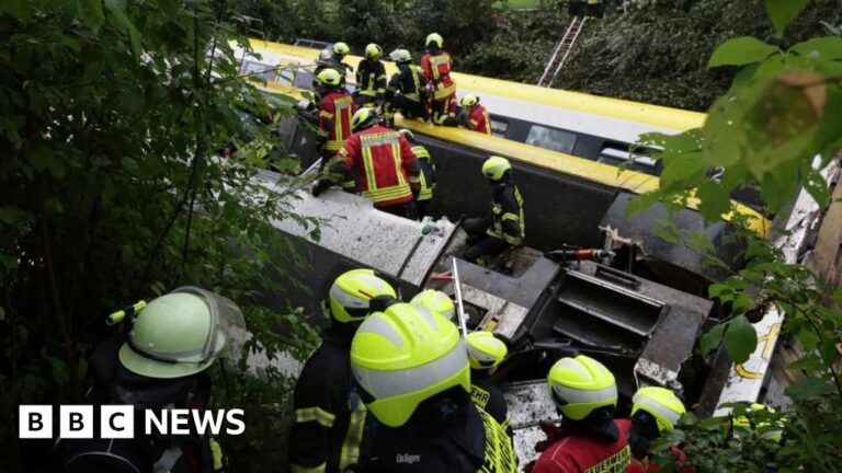 Read more about the article Several reported killed in German train derailment