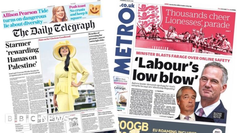Read more about the article Starmer ‘rewarding Hamas’ and ‘Labour’s low blow’