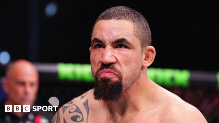 Read more about the article UFC Abu Dhabi: Robert Whittaker returns against Reinier de Ridder after squeamish injury
