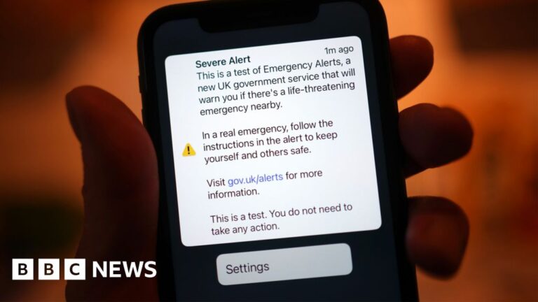 Read more about the article UK emergency alert to be tested for second time in September
