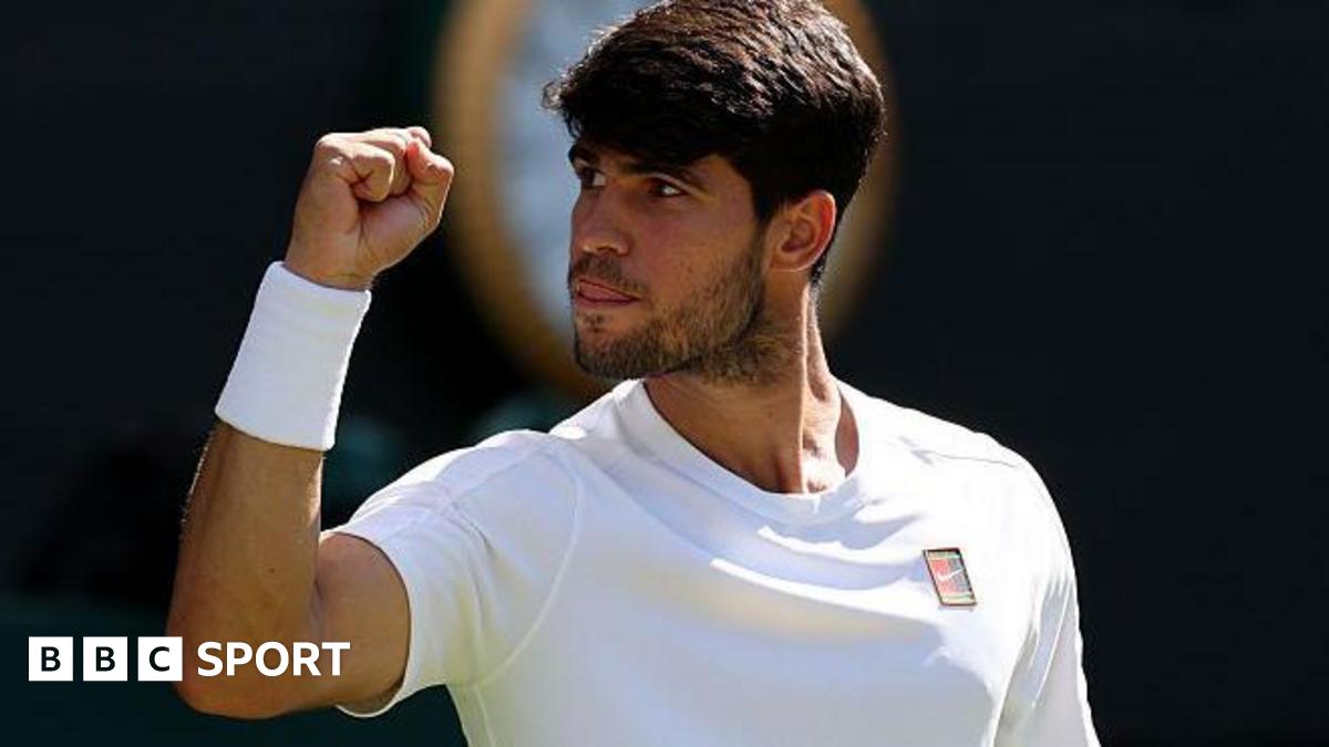 Read more about the article Wimbledon 2025 results: Carlos Alcaraz beats Taylor Fritz to reach final