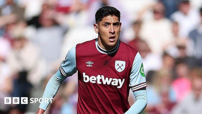 Read more about the article Edson Alvarez: West Ham midfielder joins Fenerbahce on loan