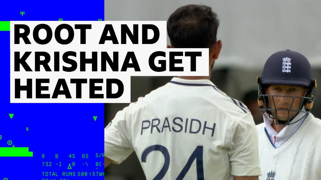 England vs India fifth Test: Joe Root and Prasidh Krishna clash at The Oval - Stream24 News You are currently viewing England vs India fifth Test: Joe Root and Prasidh Krishna clash at The Oval