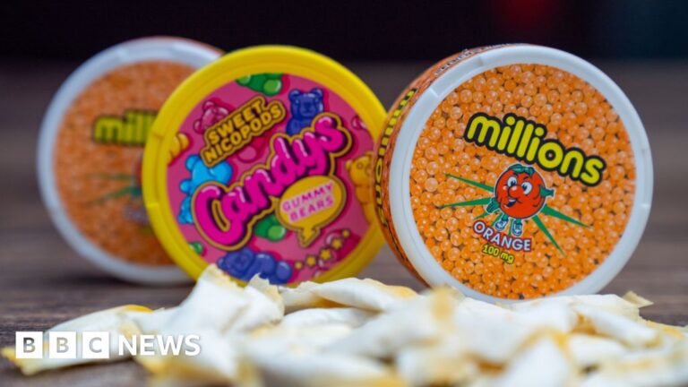 Read more about the article Extra-strong nicotine pouches packaged like children’s sweets