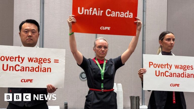 Read more about the article Hundreds of flights grounded as industrial action begins