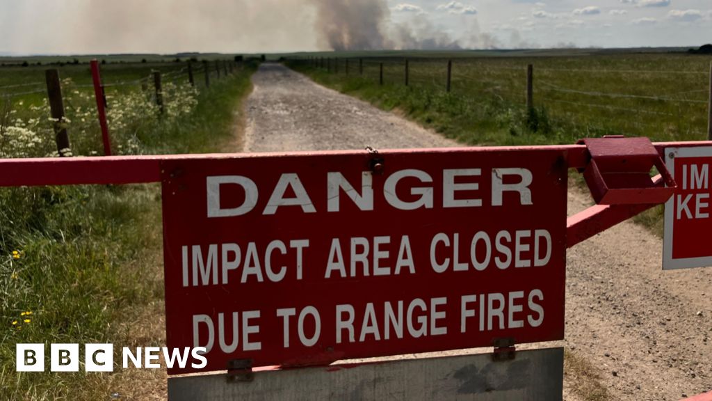 Read more about the article Hundreds of wildfires sparked by ‘live-fire’ military manoeuvres