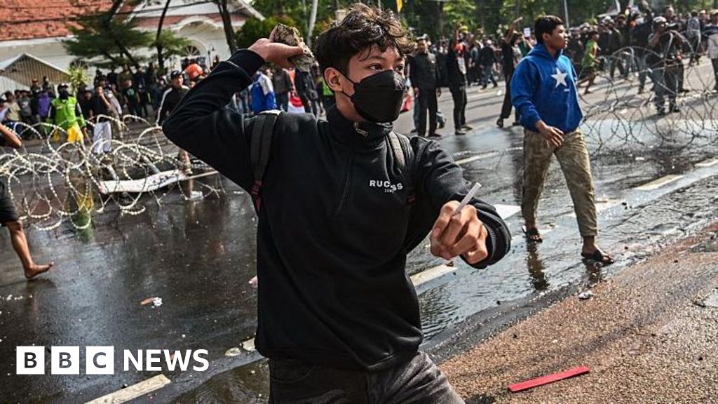 Read more about the article Indonesia protesters clash with police after death of taxi driver