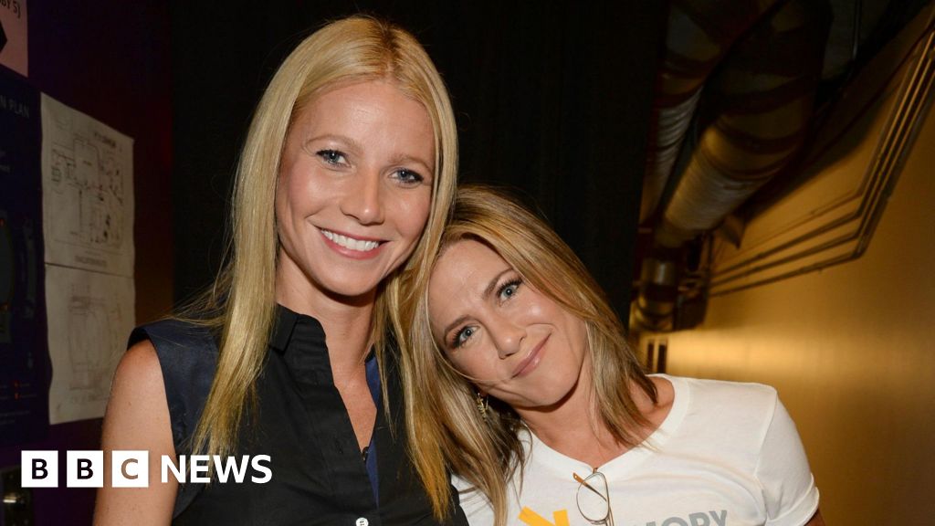 You are currently viewing Jennifer Aniston says she and Gwyneth Paltrow discuss mutual ex Brad Pitt