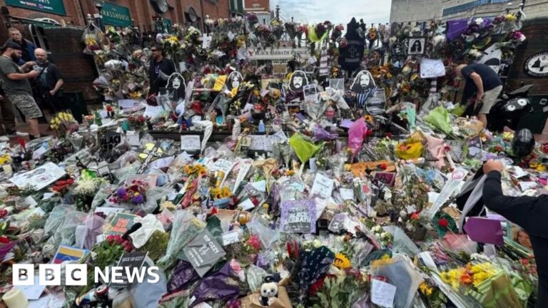 Read more about the article Man charged with theft of Ozzy Osbourne tribute flowers in Birmingham