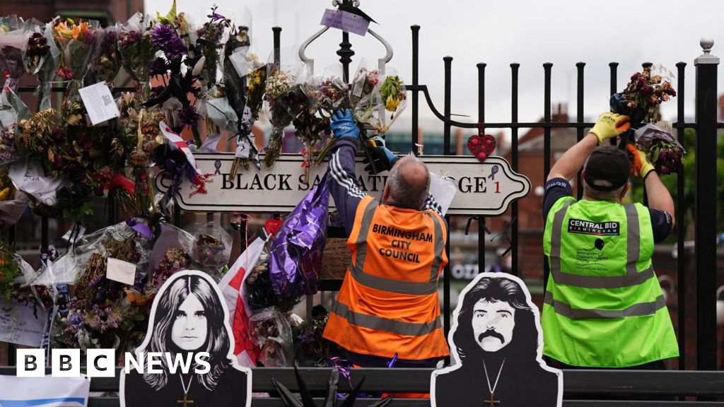 Ozzy Osbourne Black Sabbath Bridge tributes are to be passed on to family