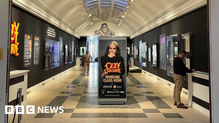 Read more about the article Ozzy Osbourne exhibition in Birmingham extended due to demand