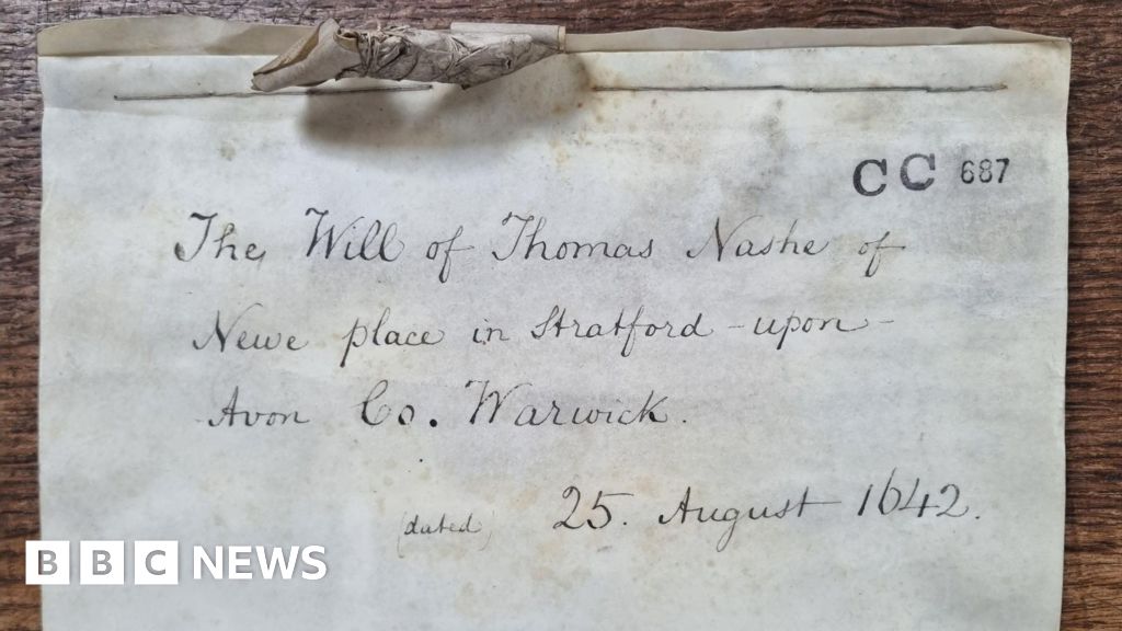 Read more about the article Shakespeare will that sparked family row found in archives