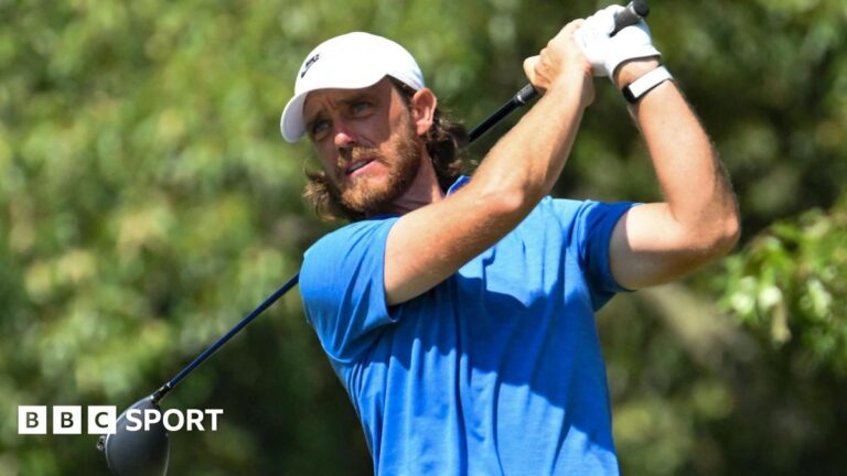 Read more about the article St Jude Championship: Tommy Fleetwood opens up lead before bad weather stops play