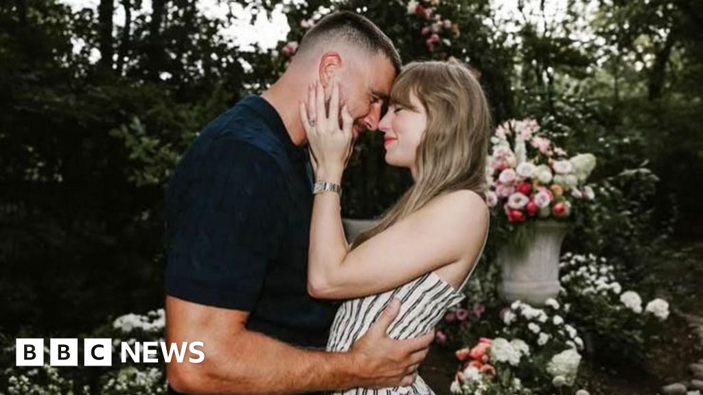 Taylor Swift and Travis Kelce engaged - Stream24 News You are currently viewing Taylor Swift and Travis Kelce engaged
