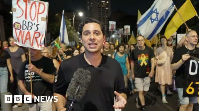 Read more about the article Thousands protest over Gaza City occupation plan