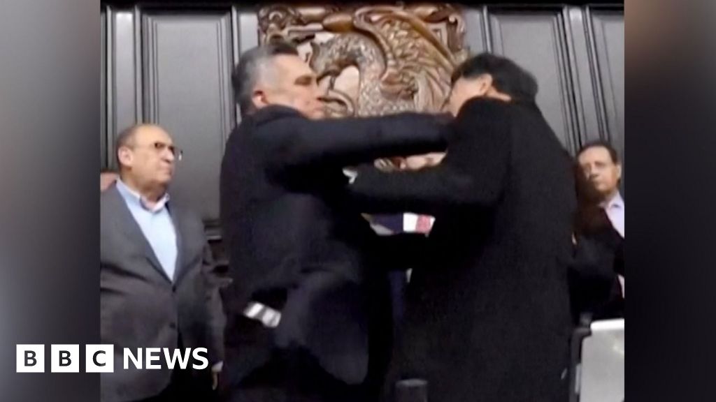 Read more about the article Watch as Mexican Senate debate ends in brawl